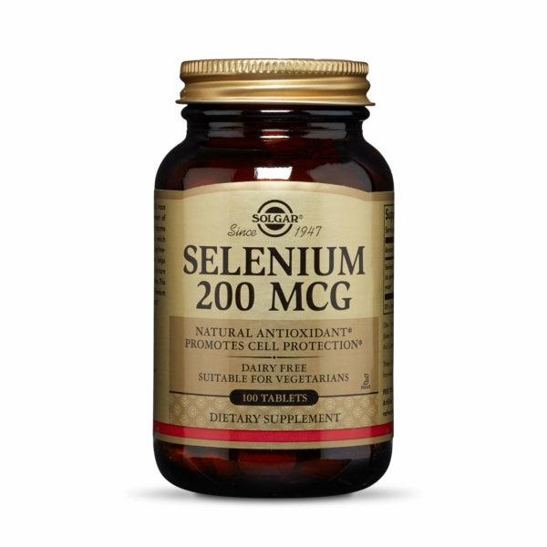 Solgar Selenium 200 Mcg 100 Tablets